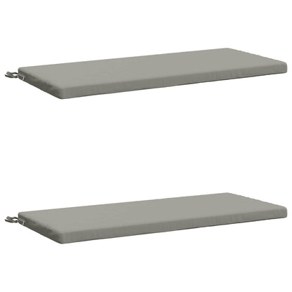 2-delige Bankkussens SOEST 2 st 100% Polyester Grijs