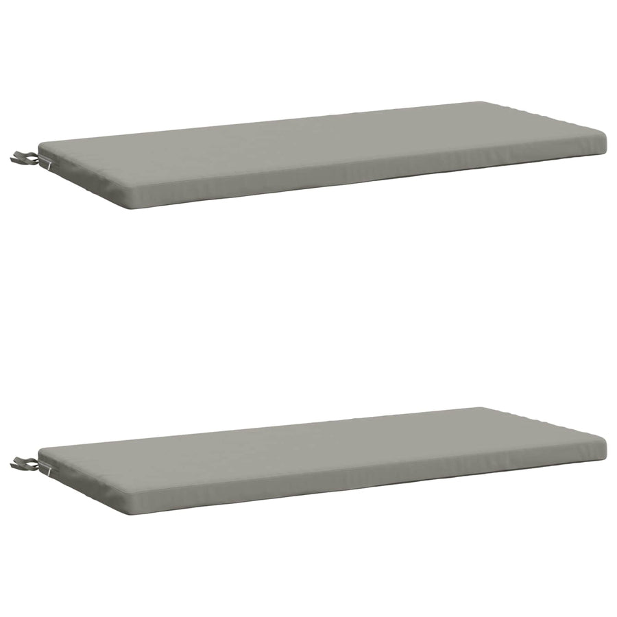2-delige Bankkussens SOEST 2 st 100% Polyester Grijs