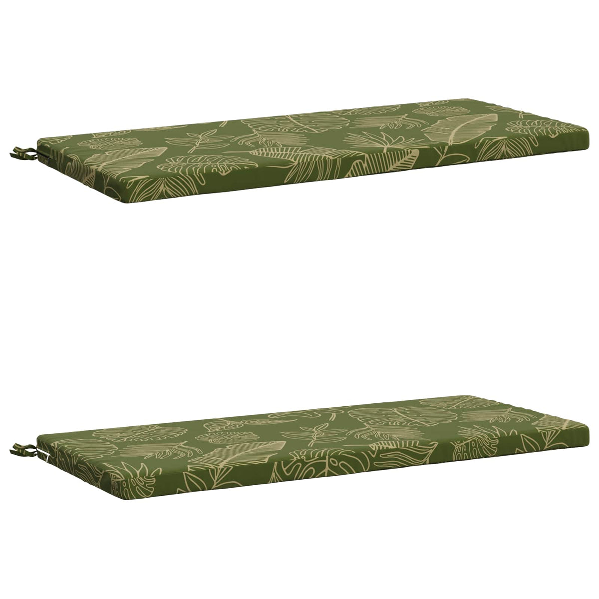 2-delige Bankkussens SOEST 2 st 100% Polyester Bladontwerp