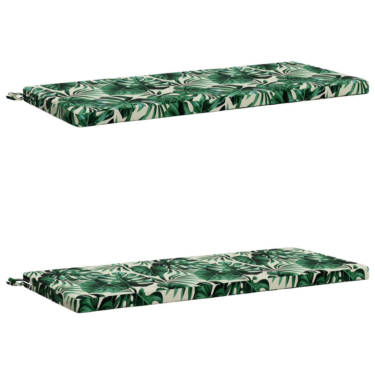 2-delige Bankkussens SOEST 2 st 100% Polyester Bladpatroon