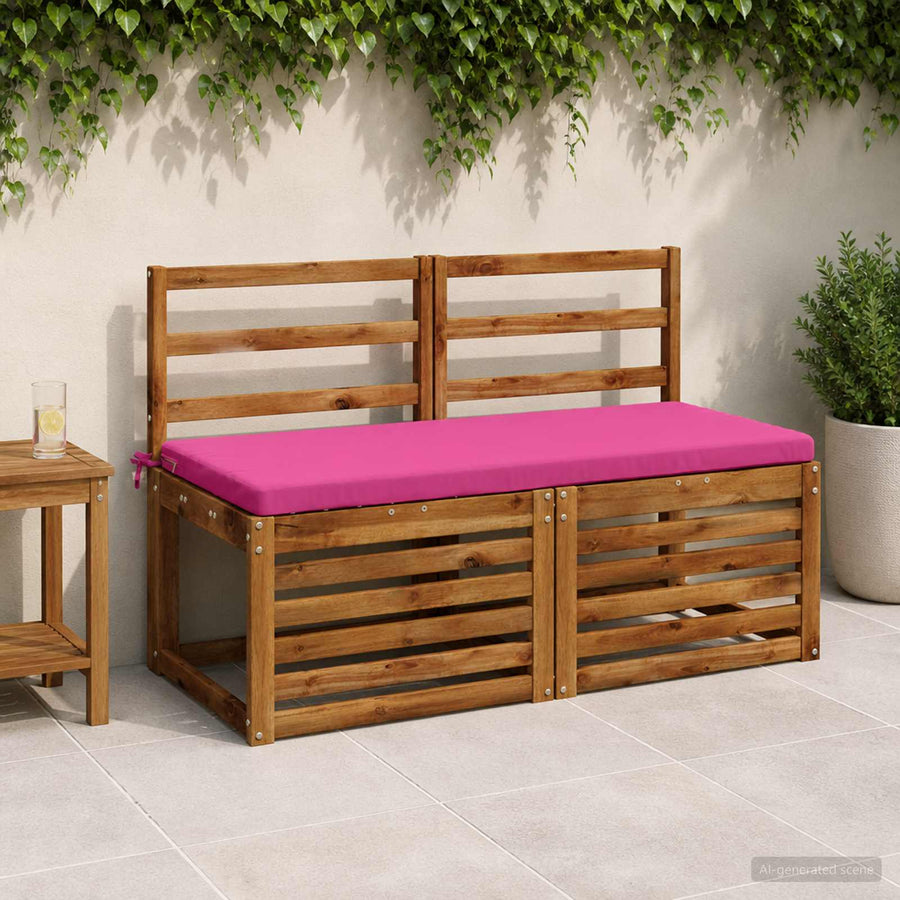 Bankkussen SOEST 100% Polyester Roze 120 x 50 x 5 cm