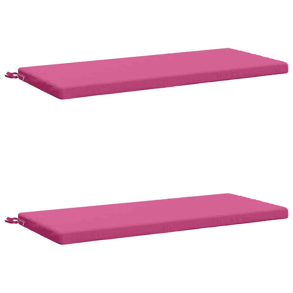 2-delige Bankkussens SOEST 2 st 100% Polyester Roze