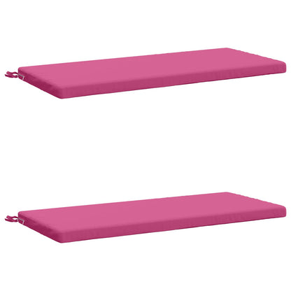 2-delige Bankkussens SOEST 2 st 100% Polyester Roze