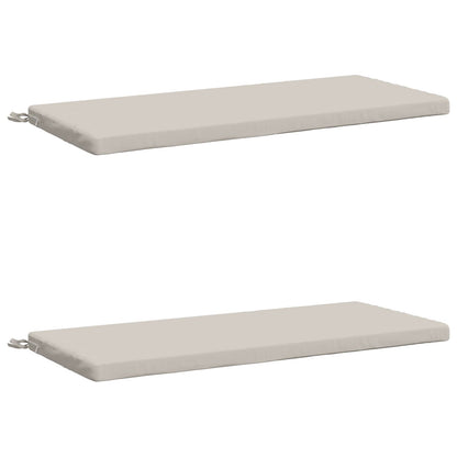 2-delige Bankkussens SOEST 2 st 100% Polyester Wit