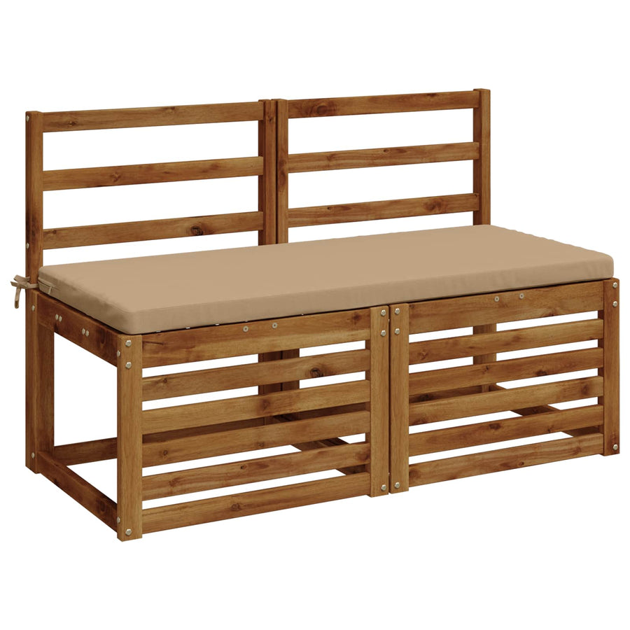 Bankkussen SOEST 100% Polyester Zand 120 x 50 x 5 cm