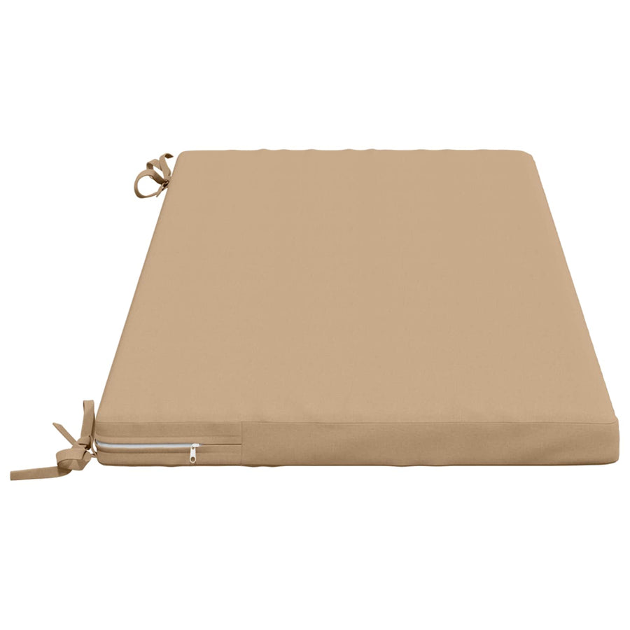 Bankkussen SOEST 100% Polyester Zand 120 x 50 x 5 cm