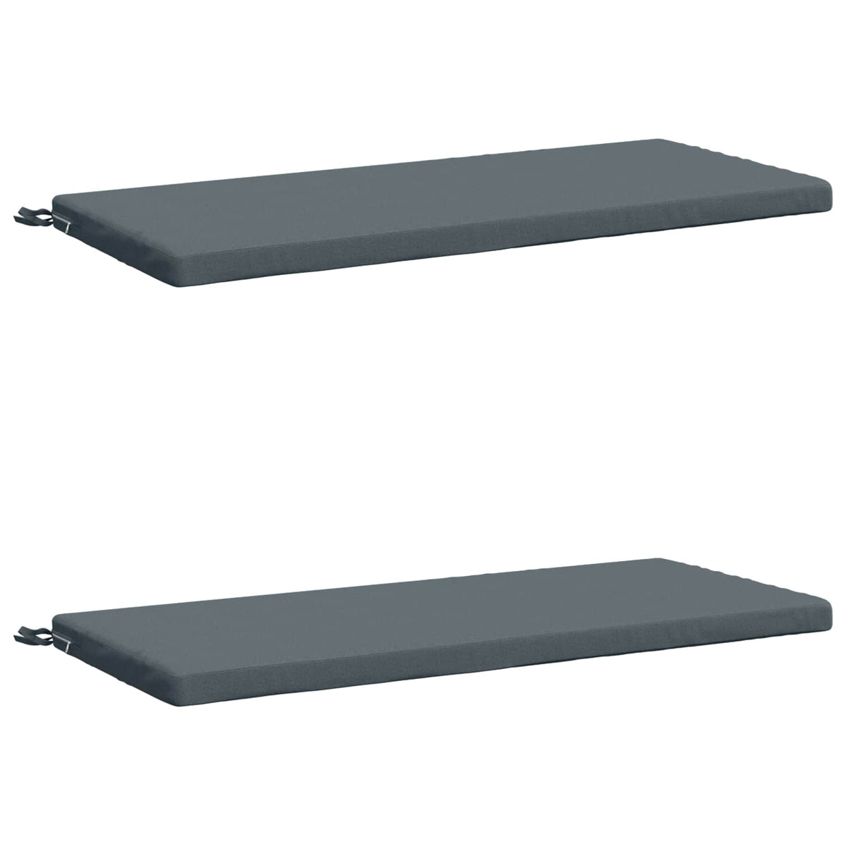 2-delige Bankkussens SOEST 2 st 100% Polyester Blauw
