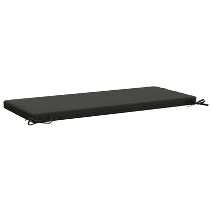 Bankkussen SOEST 100% Polyester Antraciet 120 x 50 x 5 cm