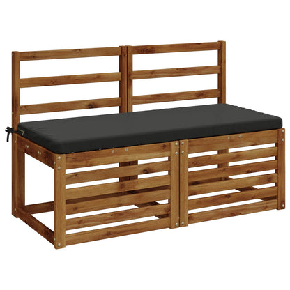 Bankkussen SOEST 100% Polyester Antraciet 120 x 50 x 5 cm