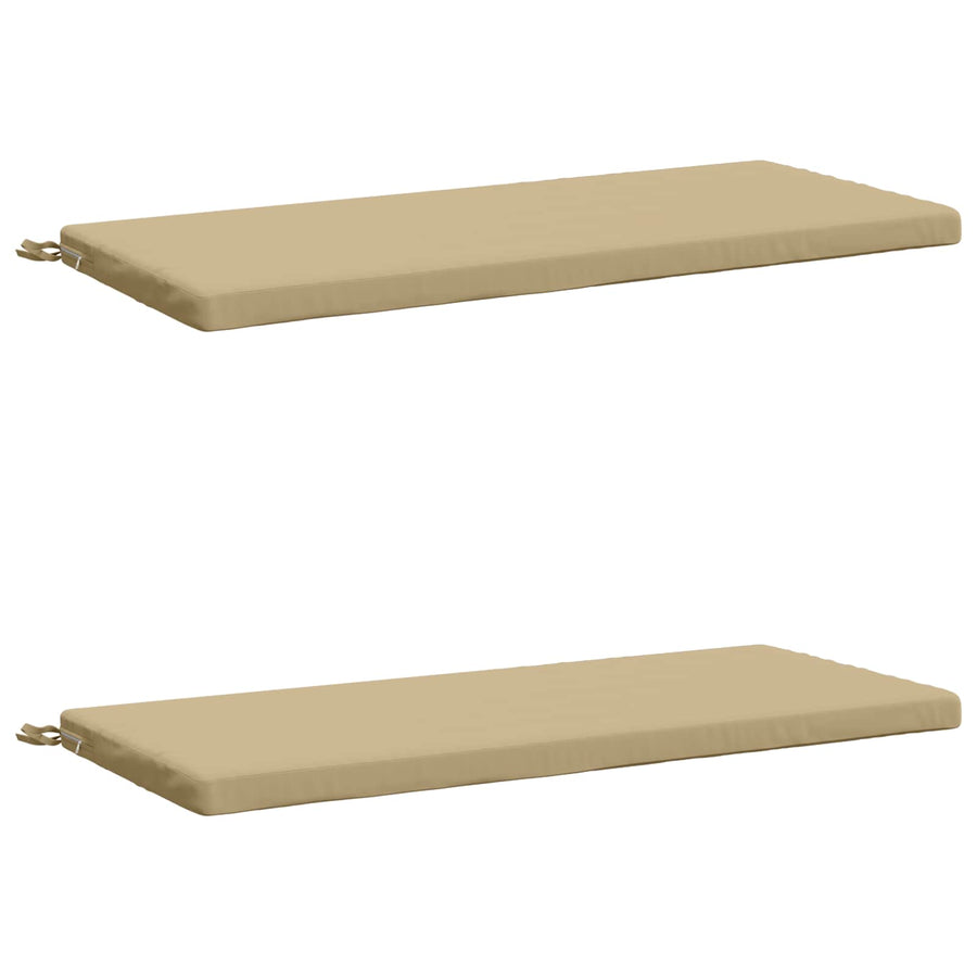 2-delige Bankkussens SOEST 2 st 100% Polyester Beige
