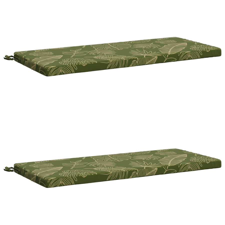 2-delige Bankkussens SOEST 2 st 100% Polyester Bladontwerp