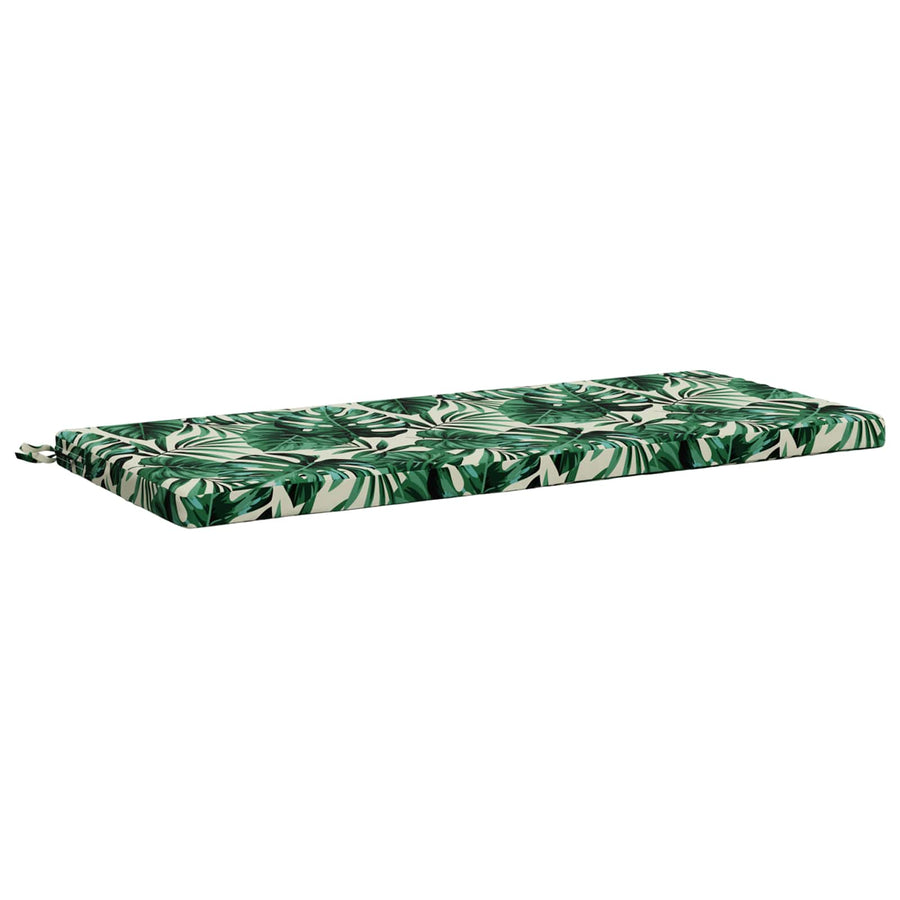 Bankkussen SOEST 100% Polyester Bladpatroon 120 x 50 x 5 cm