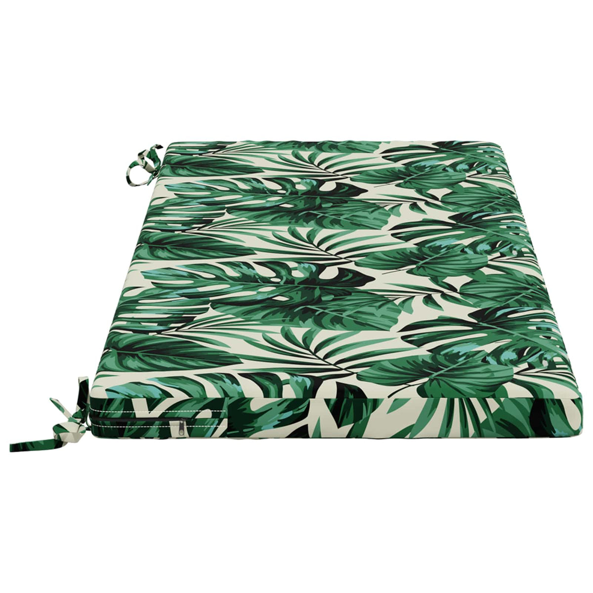 Bankkussen SOEST 100% Polyester Bladpatroon 120 x 50 x 5 cm