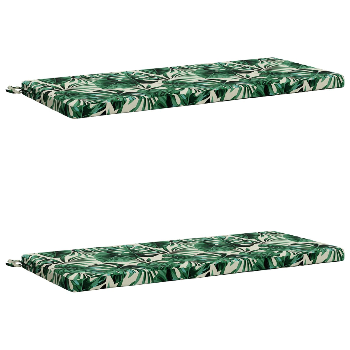 2-delige Bankkussens SOEST 2 st 100% Polyester Bladpatroon