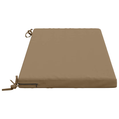 Bankkussen SOEST 100% Polyester Taupe 120 x 50 x 5 cm