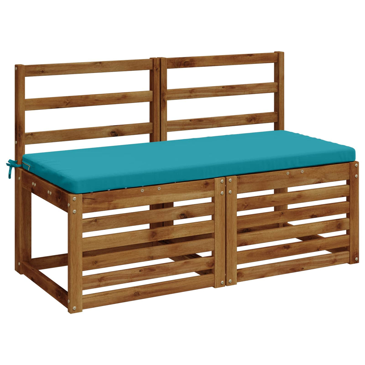 Bankkussen SOEST 100% Polyester Turquoise 120 x 50 x 5 cm