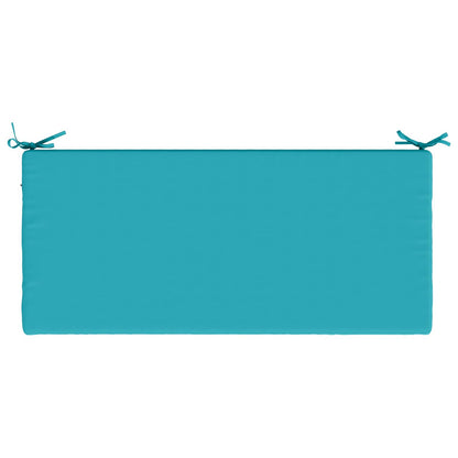 2-delige Bankkussens SOEST 2 st 100% Polyester Turquoise