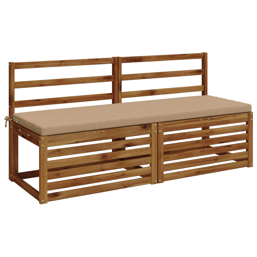Bankkussen SOEST 100% Polyester Zand 140 x 50 x 5 cm