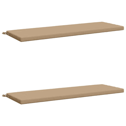 2-delige Bankkussens SOEST 2 st 100% Polyester Zand
