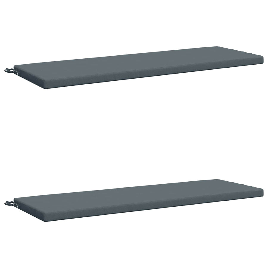 2-delige Bankkussens SOEST 2 st 100% Polyester Blauw