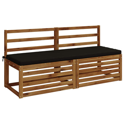 Bankkussen SOEST 100% Polyester Zwart 140 x 50 x 5 cm