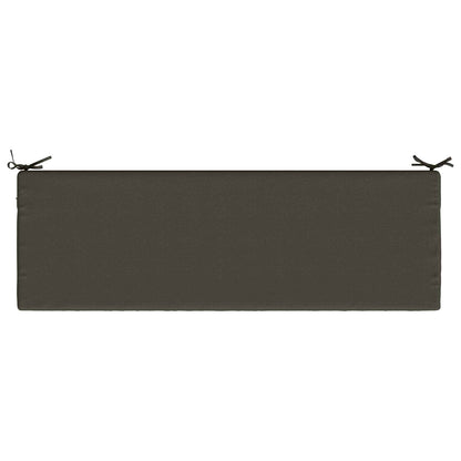Bankkussen SOEST 100% Polyester Antraciet 140 x 50 x 5 cm