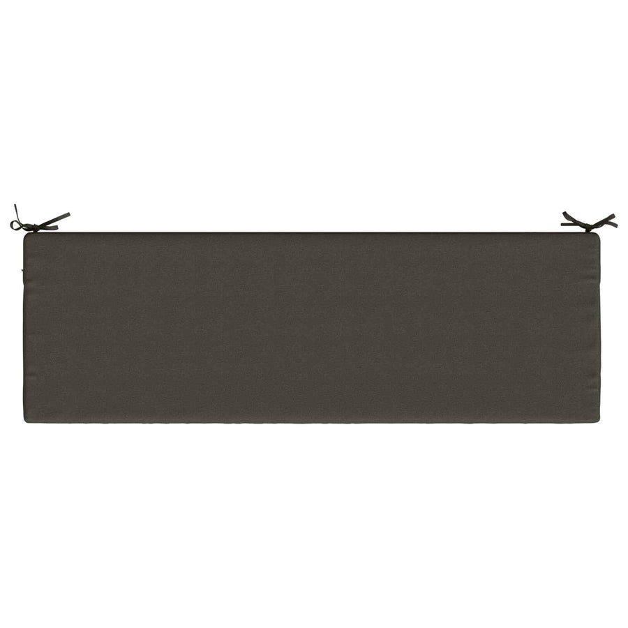 Bankkussen SOEST 100% Polyester Antraciet 140 x 50 x 5 cm