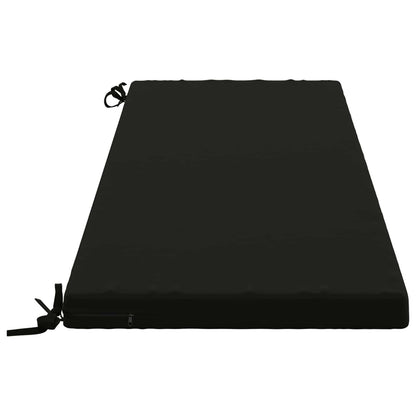 Bankkussen SOEST 100% Polyester Zwart 140 x 50 x 5 cm
