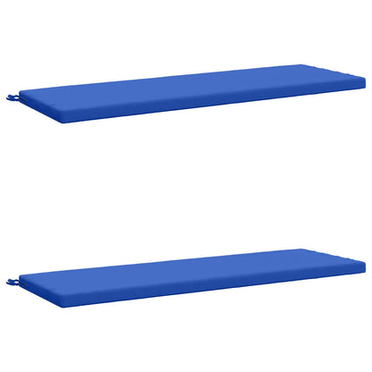 2-delige Bankkussens SOEST 2 st 100% Polyester Koninklijk Blauw