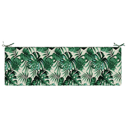Bankkussen SOEST 100% Polyester Bladpatroon 140 x 50 x 5 cm