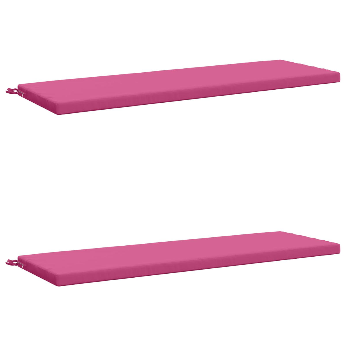 2-delige Bankkussens SOEST 2 st 100% Polyester Roze