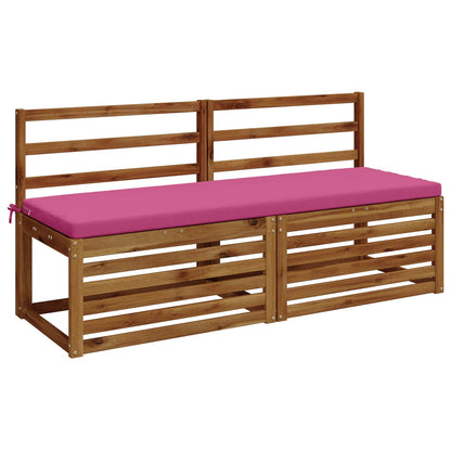 2-delige Bankkussens SOEST 2 st 100% Polyester Roze