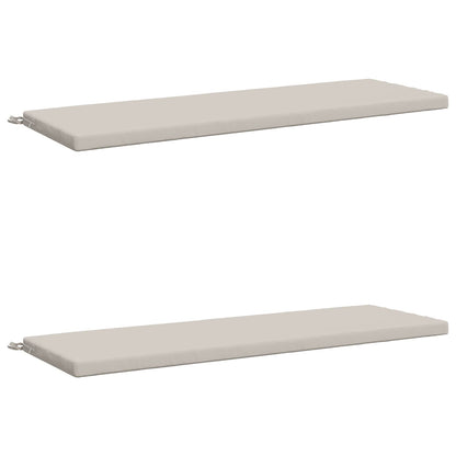 2-delige Bankkussens SOEST 2 st 100% Polyester Wit