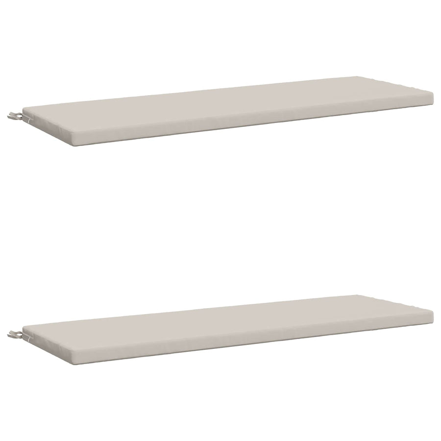 2-delige Bankkussens SOEST 2 st 100% Polyester Wit