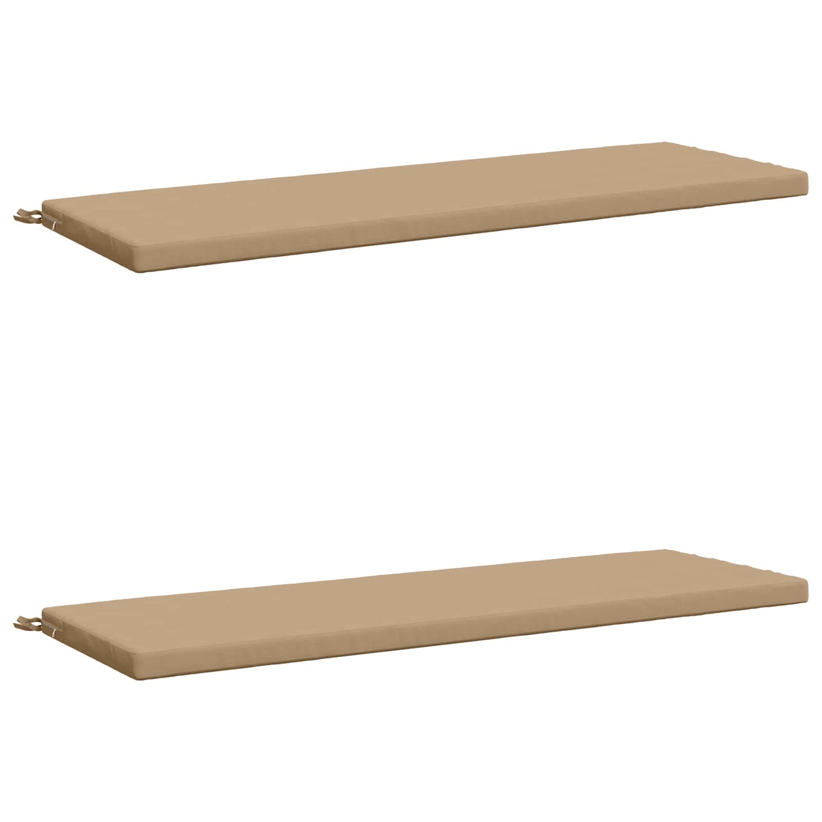 2-delige Bankkussens SOEST 2 st 100% Polyester Zand