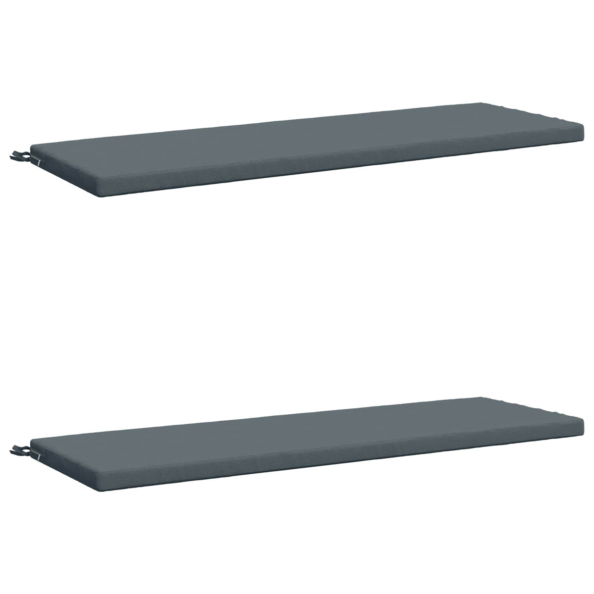 2-delige Bankkussens SOEST 2 st 100% Polyester Blauw
