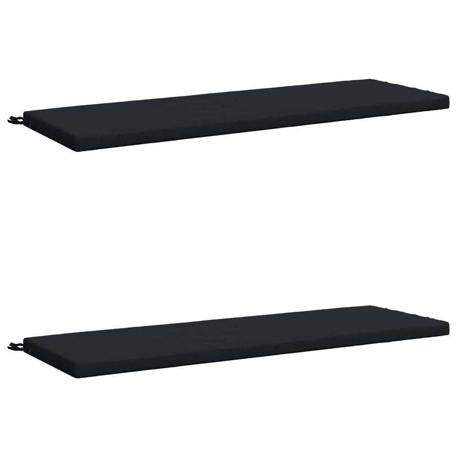 2-delige Bankkussens SOEST 2 st 100% Polyester Donkerblauw