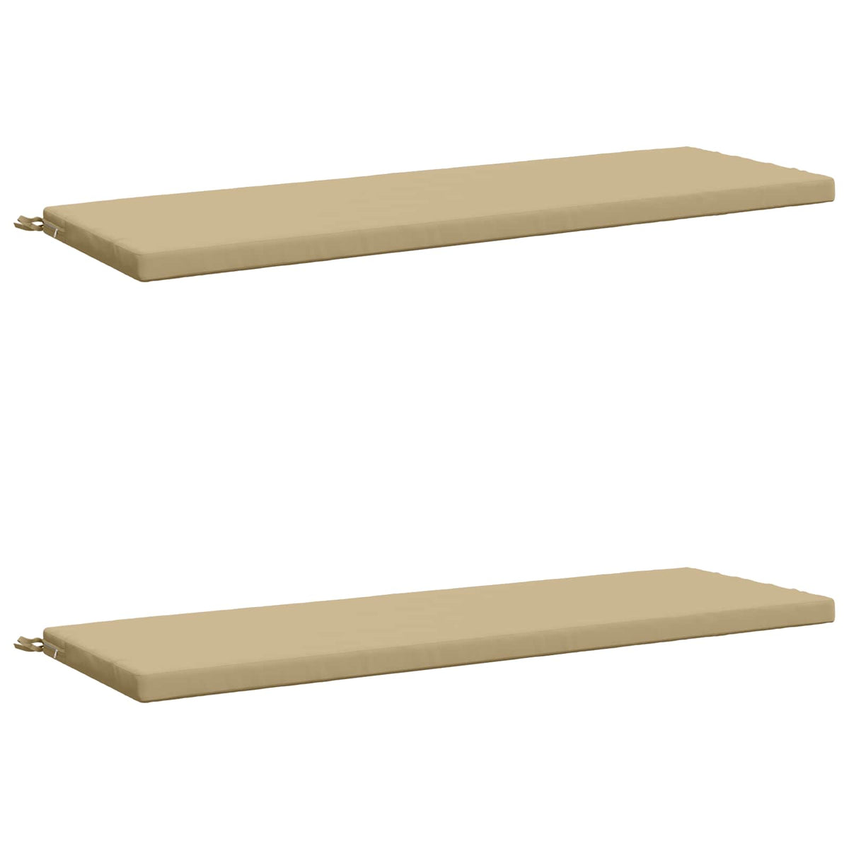 2-delige Bankkussens SOEST 2 st 100% Polyester Beige