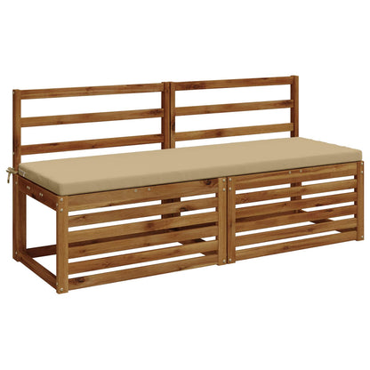 2-delige Bankkussens SOEST 2 st 100% Polyester Beige