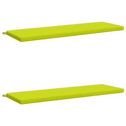 2-delige Bankkussens SOEST 2 st 100% Polyester Helder groen