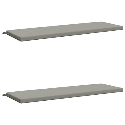 2-delige Bankkussens SOEST 2 st 100% Polyester Grijs