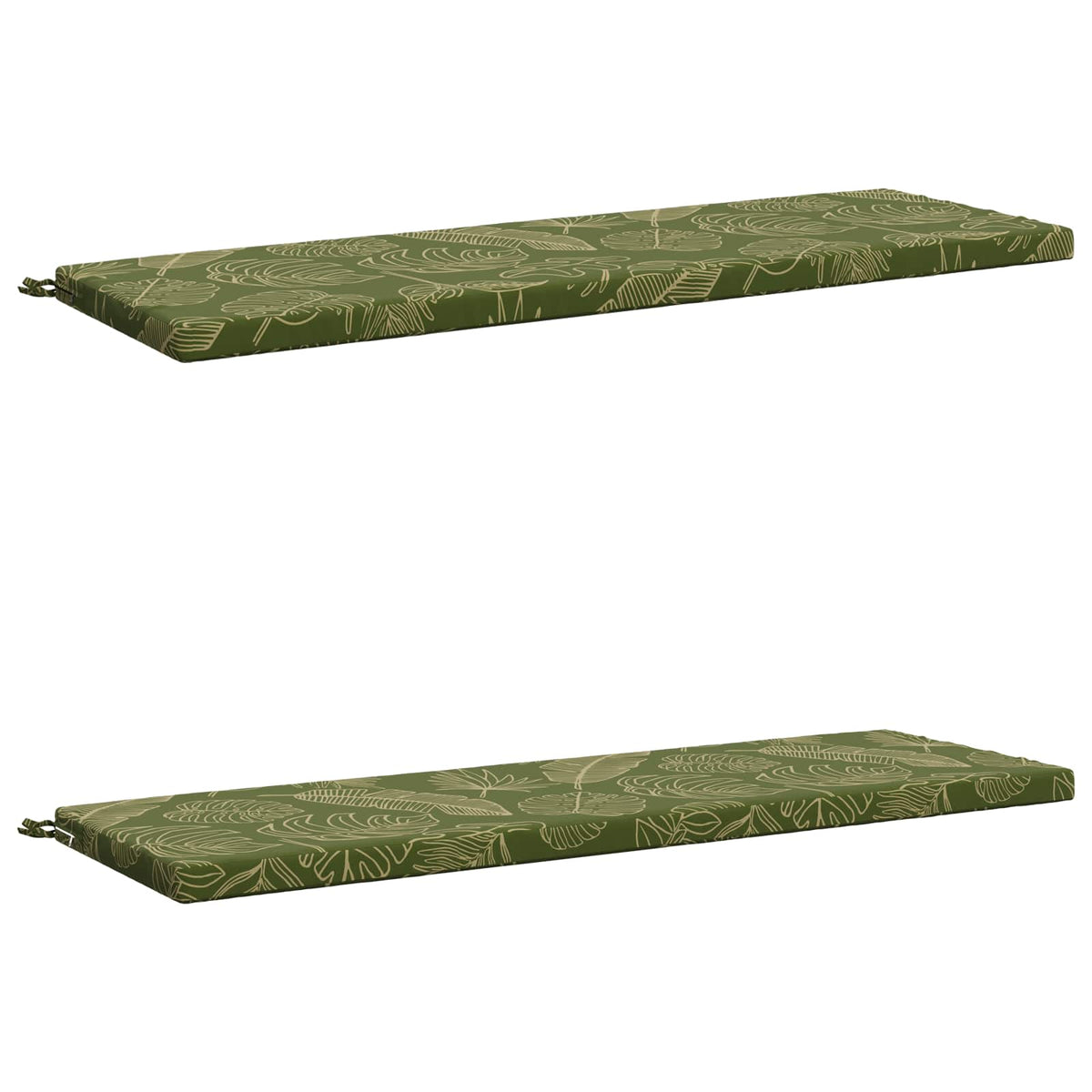 2-delige Bankkussens SOEST 2 st 100% Polyester Bladontwerp