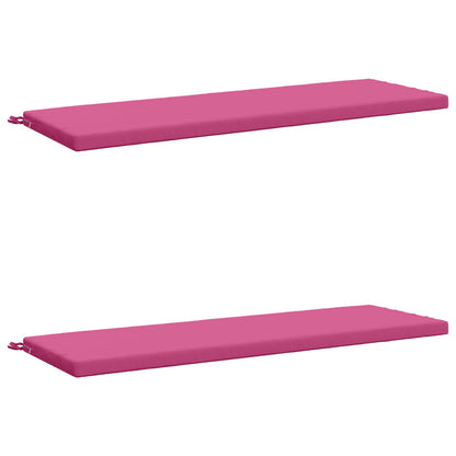 2-delige Bankkussens SOEST 2 st 100% Polyester Roze