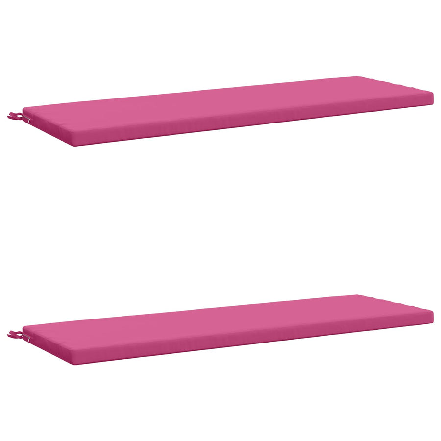 2-delige Bankkussens SOEST 2 st 100% Polyester Roze