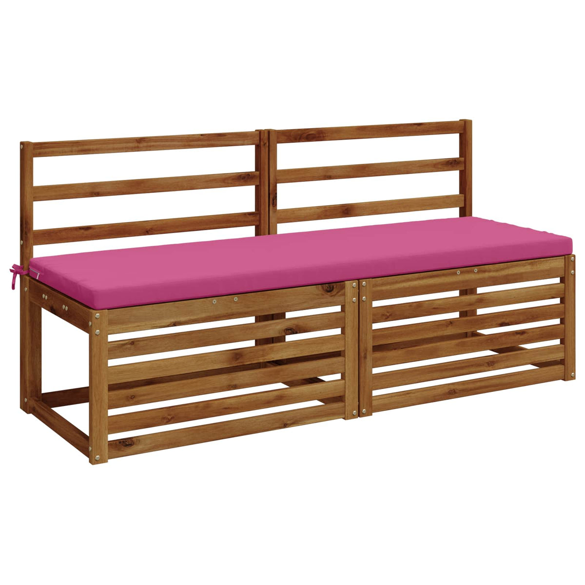 2-delige Bankkussens SOEST 2 st 100% Polyester Roze