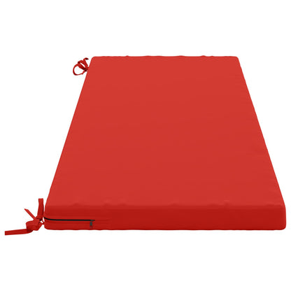 Bankkussen SOEST 100% Polyester Rood 150 x 50 x 5 cm