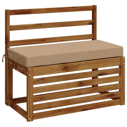 Bankkussen SOEST 100% Polyester Zand 60 x 40 x 8 cm
