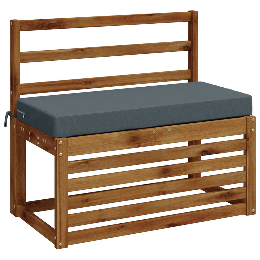 Bankkussen SOEST 100% Polyester Blauw 60 x 40 x 8 cm