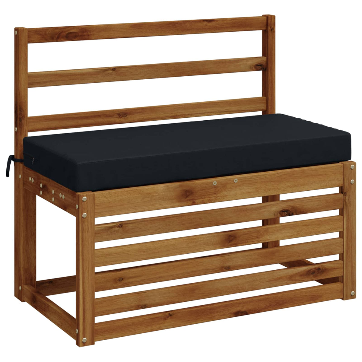 2-delige Bankkussens SOEST 2 st 100% Polyester Donkerblauw