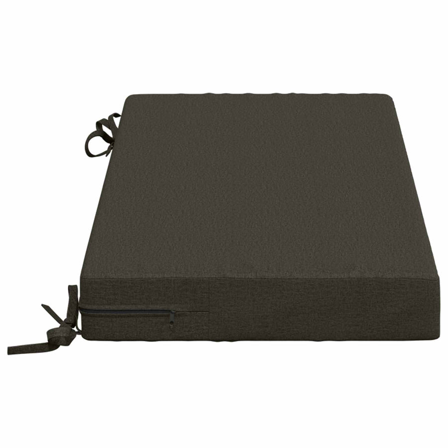 2-delige Bankkussens SOEST 2 st 100% Polyester Antraciet